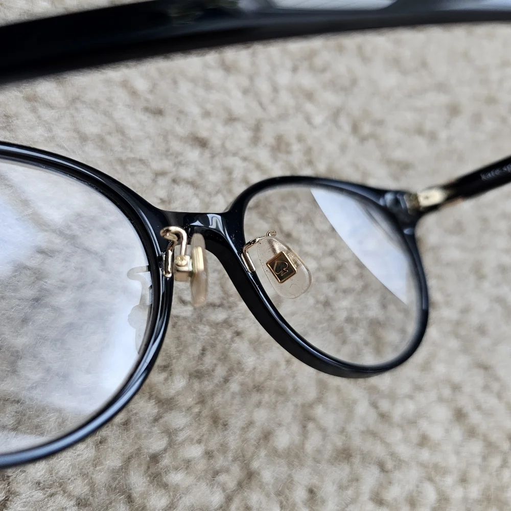 Kate Spade Genell eyeglasses full rim oval black 49-19-145